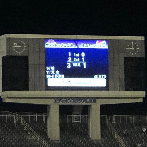 Photos At サポーターズシート Soccer Field In 広島市
