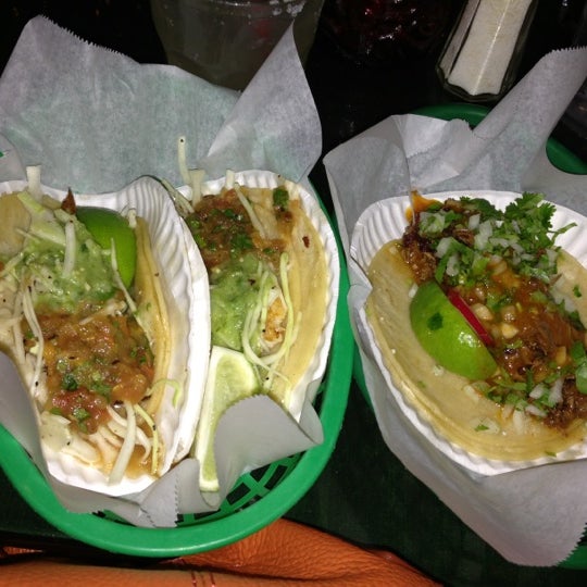 Photo taken at Taqueria Lower East Side by Rose T. on 2/23/2013