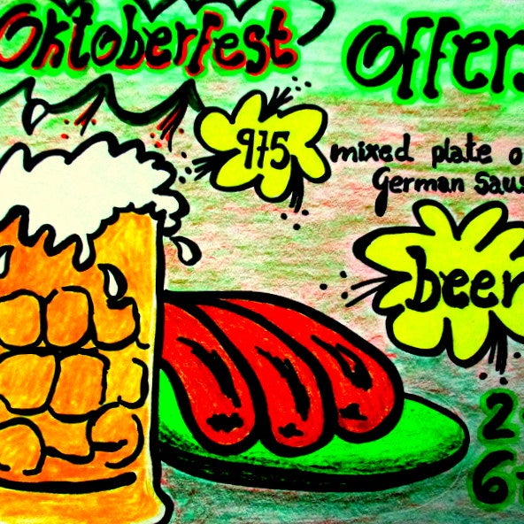 Celebrate Oktoberfest with Imperfecto during all month of October...offers sausages German and more....Do not miss!!!!!! 011 41090093