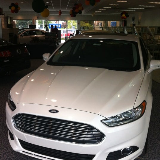 Photo taken at Hoffman Ford by Mary P. on 10/11/2012