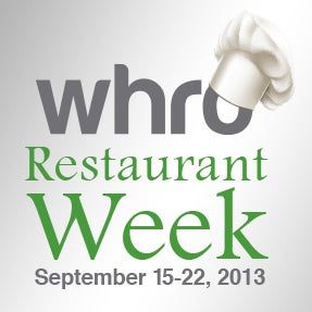 "Save the Date: September 15-22, 2013 for WHRO's Restaurant Week! Salacia is a participating restaurant - make reservations and see what NPR/PBS inspired dish they will be serving up!"