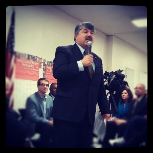 Photo taken at Culinary Workers Union Local 226 by Rachel R. on 1/29/2013