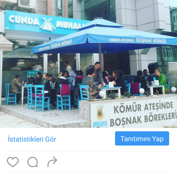 Photo taken at Cunda Muhallebicisi by İlhan B. on 10/16/2016