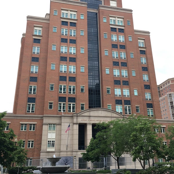 Albert V. Bryan U.S. Courthouse Eisenhower East Carlyle District