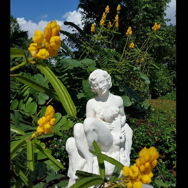 Photo taken at Albin Polasek Museum &amp; Sculpture Gardens by ILuv W. on 10/11/2015