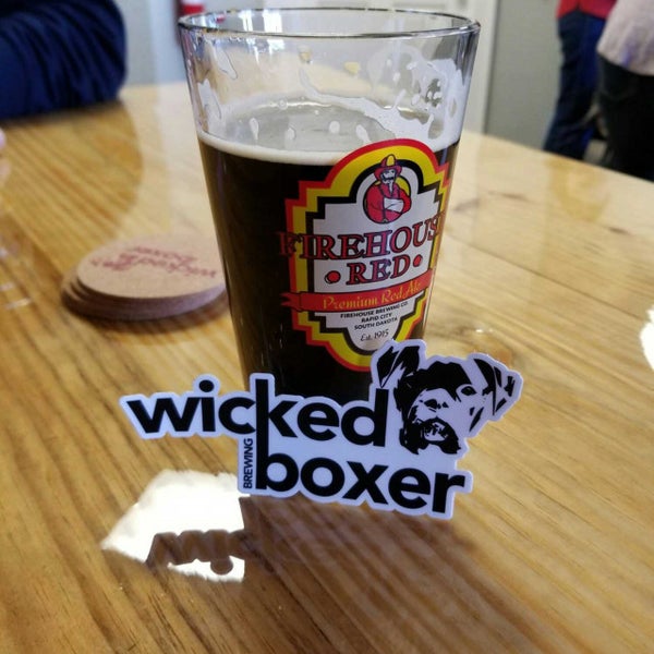 Photo taken at Wicked Boxer Brewing by Eric H. on 12/23/2017