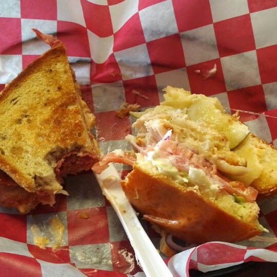 Tasty Reubens and Fried Chicken sandwich.