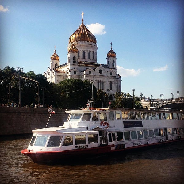 Photo taken at Cathedral of Christ the Saviour by Yana A. on 7/4/2015