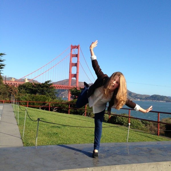 Photo taken at *CLOSED* Golden Gate Bridge Walking Tour by Vika O. on 9/17/2013