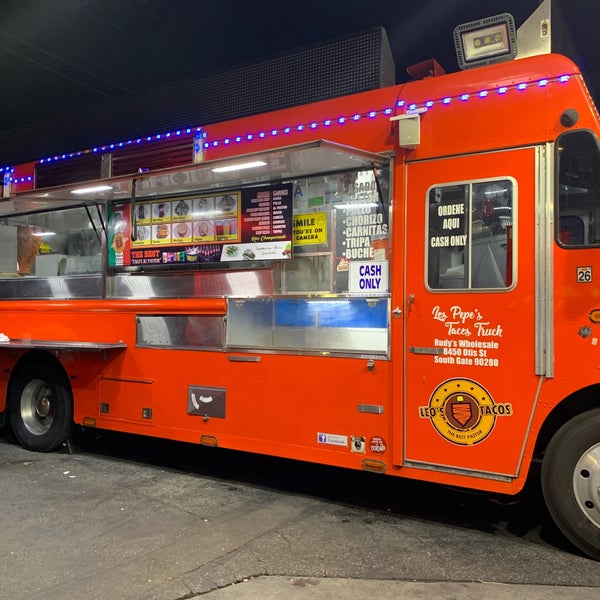 Photo taken at Leo&#39;s Taco Truck by Jeff ✈. on 5/28/2019