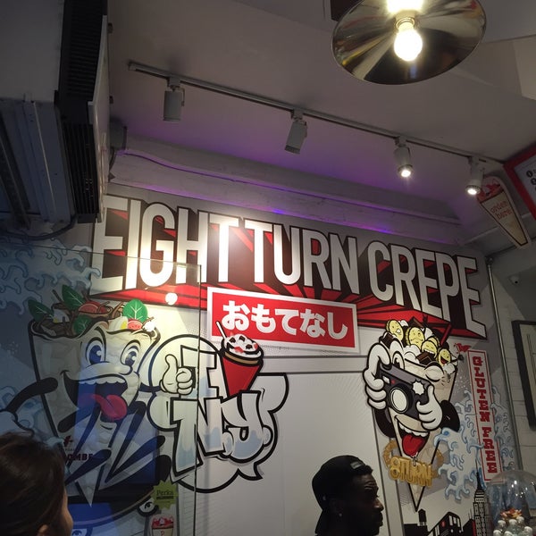 Photo taken at Eight Turn Crepe by San L. on 5/26/2015