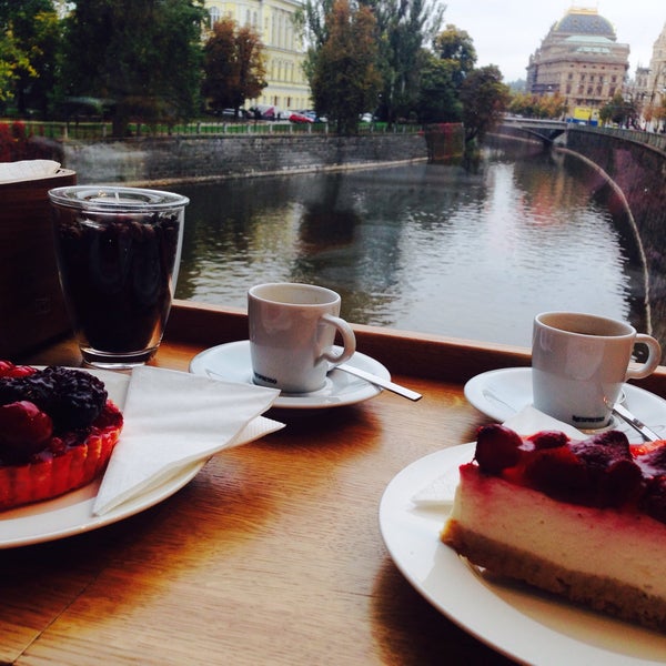 Photo taken at Art Café Mánes by Нина К. on 10/9/2015