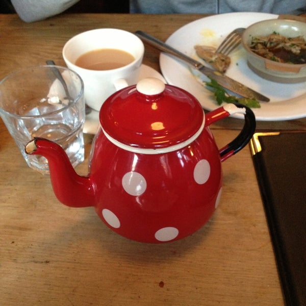 Get a pot of tea. They're massive!