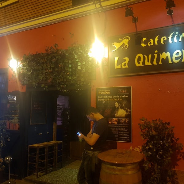 Das Foto wurde bei La Quimera Tablao Flamenco y Sala Rociera von הילה אופיר מ. am 6/16/2018 aufgenommen