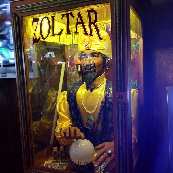 Great ambiance huge bar, large dedicated dance floor and they even have a Zoltar!