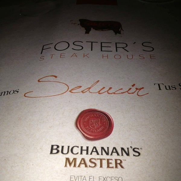 Photo taken at FOSTER&#39;S Steak House by Sandra C. on 5/30/2013