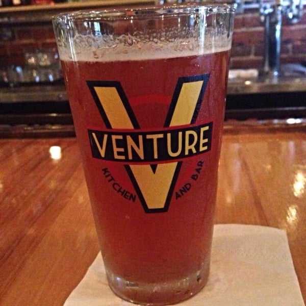 Photo taken at Venture Kitchen &amp; Bar by Jennifer G. on 9/14/2014