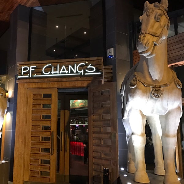 Photo taken at P. F. Chang&#39;s by Belgin O. on 1/28/2017