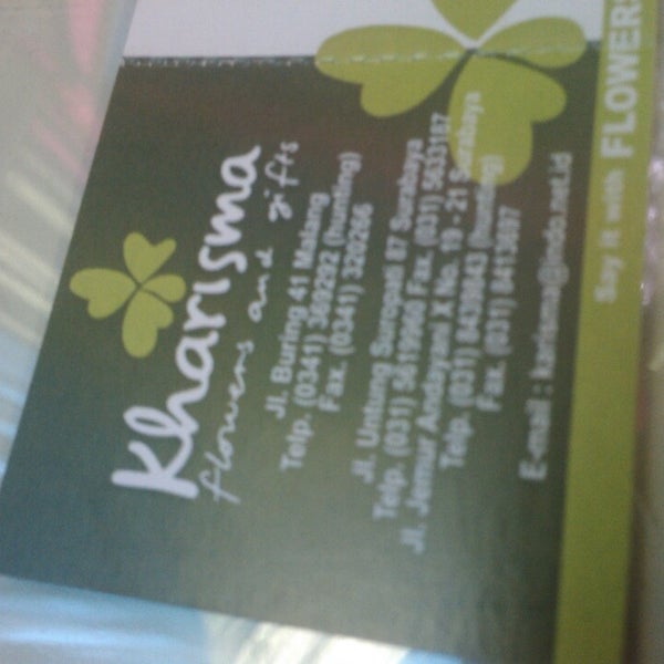 Kharisma Flowers Boutique Flower Shop In Malang