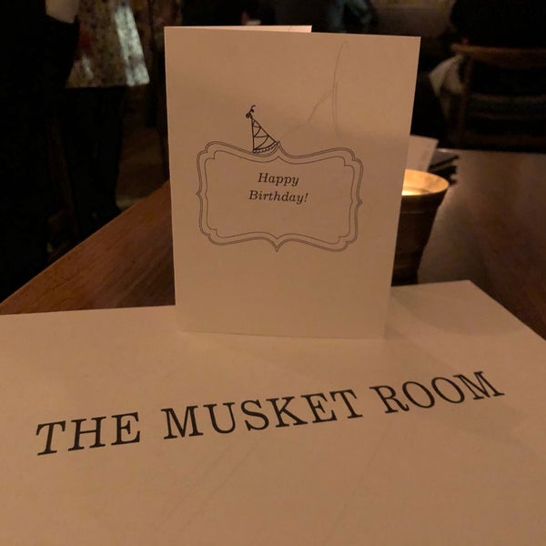Снимок сделан в The Musket Room пользователем B 2/3/2020
