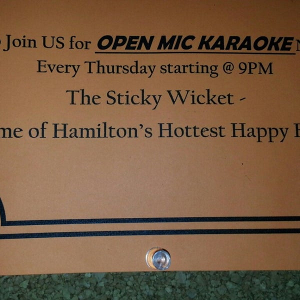 Photo taken at Sticky Wicket Bar and Grill by Jeff M. on 1/26/2014