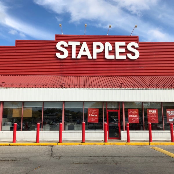 staples stationery shop