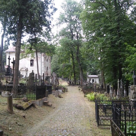 Photo taken at Bernardine Cemetery by Mindaugas D. on 7/31/2014