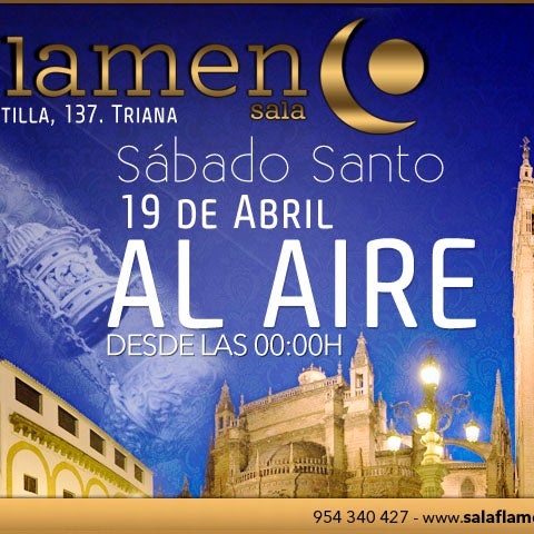 Esta noche se monta en Sala Flamenco, se respira arte por todos los costados, no perdérselo!!!!