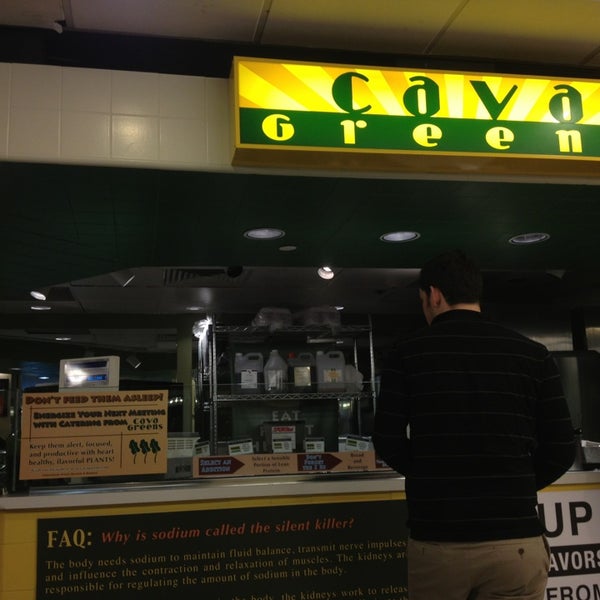 Cava Greens (Now Closed) Salad Restaurant in Central Business District