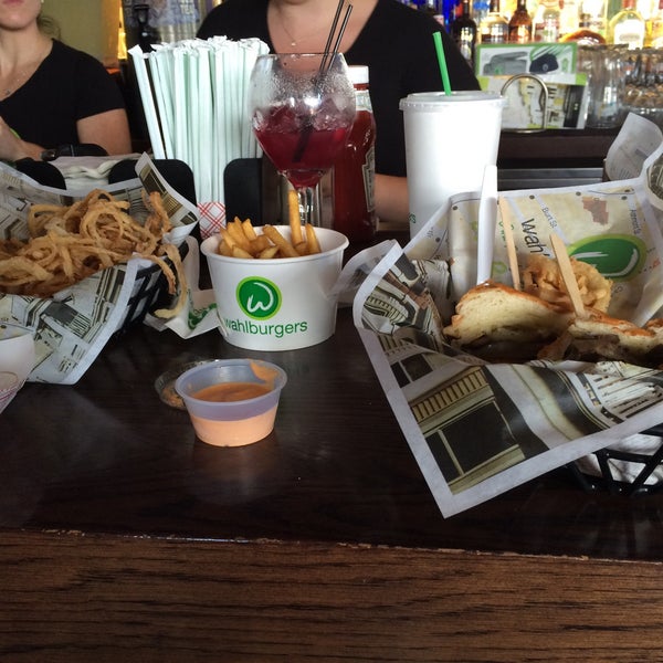 Photo taken at Wahlburgers by H L. on 8/17/2015