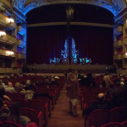 Photo taken at Teatro Verdi by Michele S. on 1/25/2013