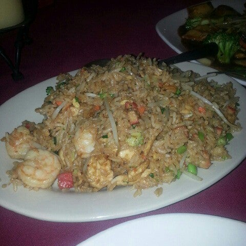 The Dynasty Fried Rice minus the pineapple is delicious!!