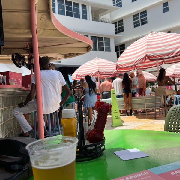 Photo taken at Clevelander South Beach Hotel and Bar by tatiana a. on 7/15/2023