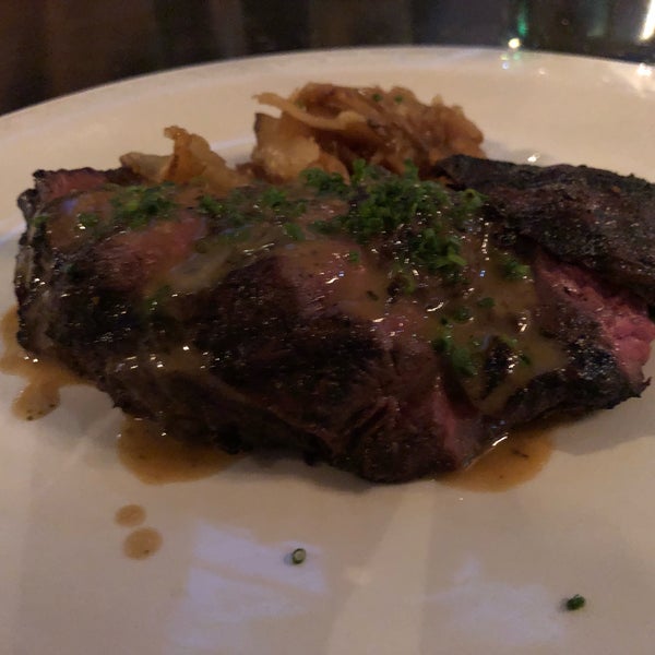 Photo taken at M. Wells Steakhouse by Coty A. on 7/29/2018