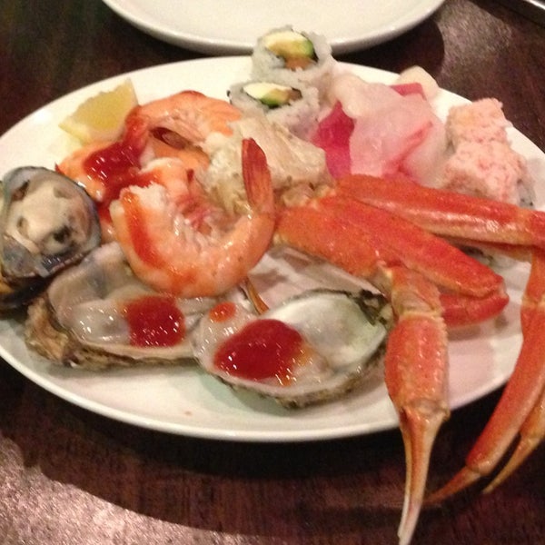 Photo taken at Kumo Ultimate Sushi Bar &amp; Grill Buffet by Ben P. on 4/13/2013