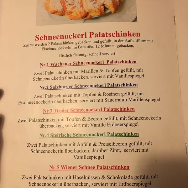 12/5/2018にMichael Z.がHeindl&#39;s Palatschinkenkuchlで撮った写真