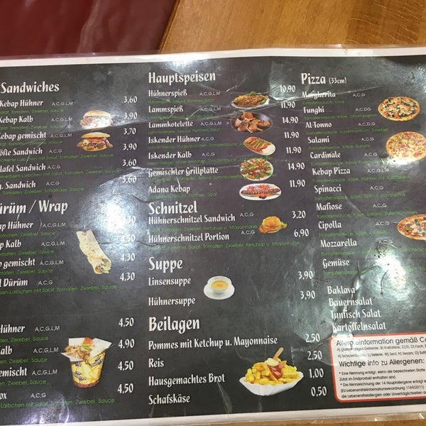 Tasty kebab top