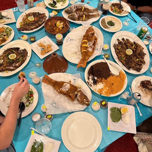 Foto scattata a Anbariyah Seafood da Dr Raed S. il 9/29/2022