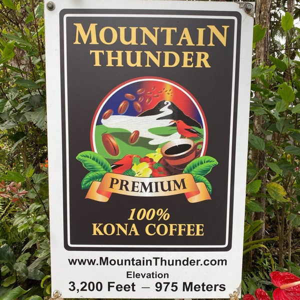 Photo taken at Mountain Thunder Coffee Plantation by Patrik H. on 3/8/2020