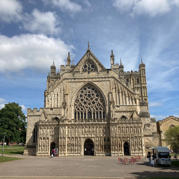 Photo taken at Exeter Cathedral by Andy N. on 5/13/2022