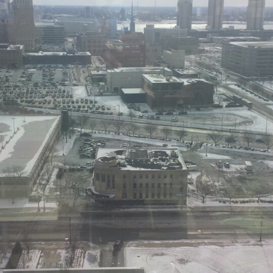 Photo taken at DTE Energy Headquarters by Alejandro B. on 1/30/2014