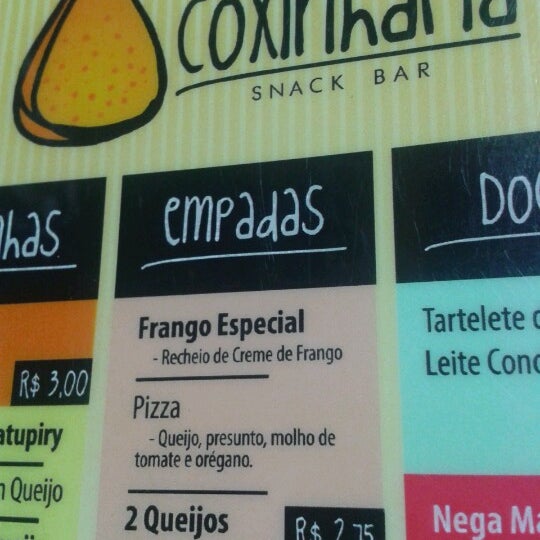 Photo taken at Coxinharia Snack Bar by Ana Paula M. on 11/17/2012