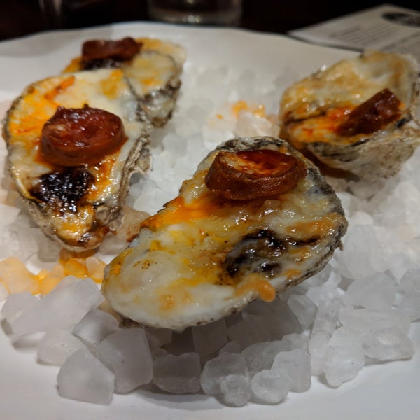 Photo taken at River Oyster Bar by David Z. on 1/4/2019