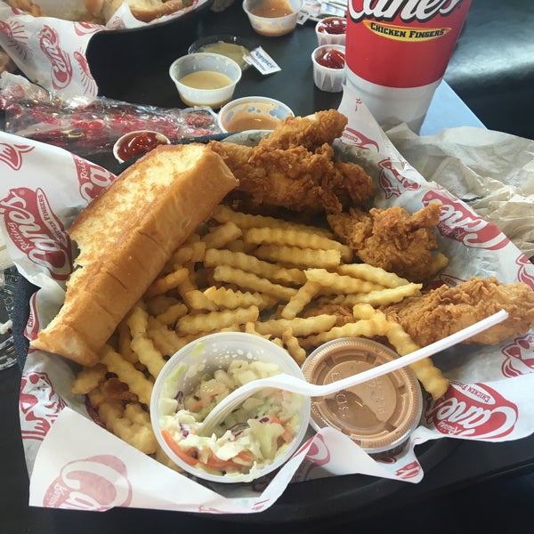 Everything was great! Especially the Cane's sauce!!!!