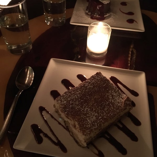 Tiramisu was delicious, had a nice creamy consistency. Service was great, waitress was friendly and sweet.