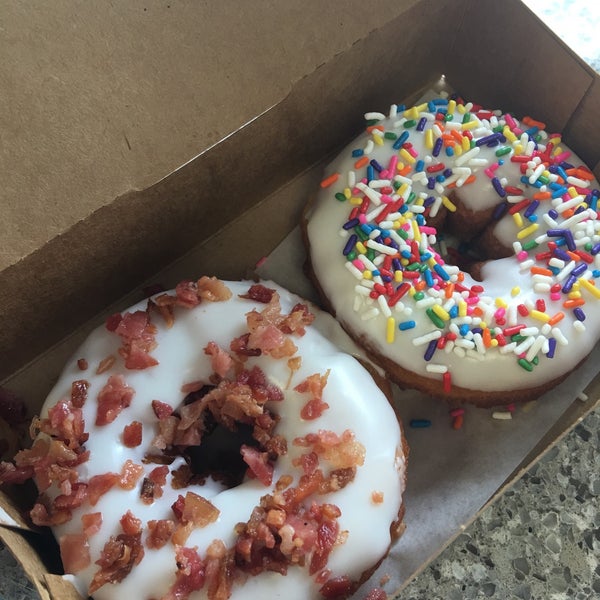 Photo taken at Duck Donuts by Sam V. on 4/1/2016