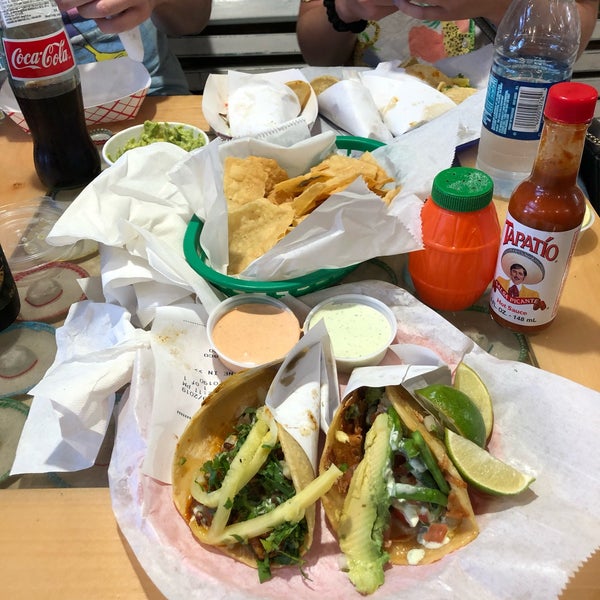 Photo taken at The Taco Stand Downtown by spaghetti j. on 7/19/2019