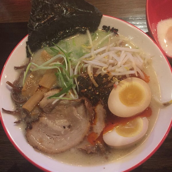 Ramen for lunch was perfect.
