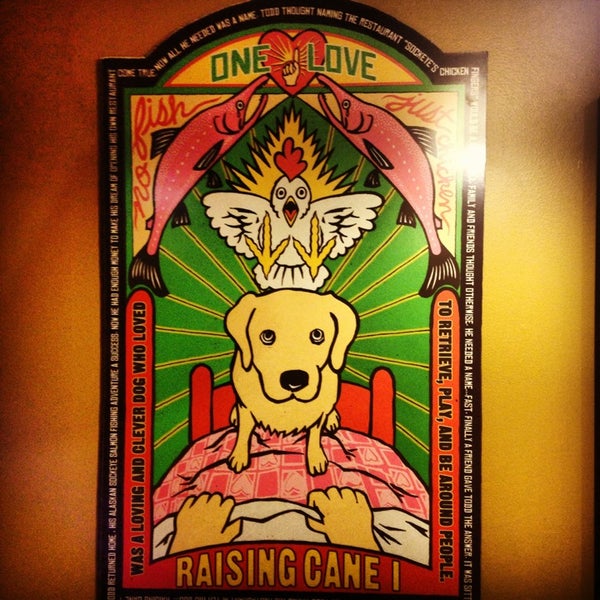 รูปภาพถ่ายที่ Raising Cane&#39;s Chicken Fingers โดย Hart เมื่อ 10/28/2013