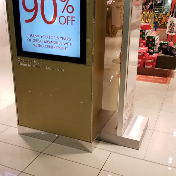 Metro Department Store in Orchard Road